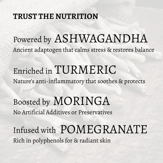 Ashwagandha Tea 20 Bags - Ashwagandha with Moringa, Turmeric, Pomegranate