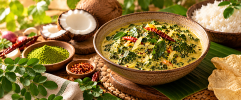 Sri Lankan Style Moringa Coconut Curry