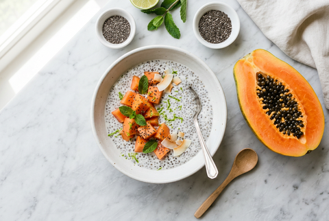 Papaya Chia Pudding