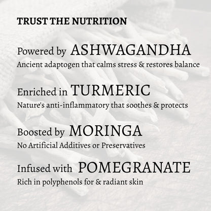 Ashwagandha Tea 20 Bags - Ashwagandha with Moringa, Turmeric, Pomegranate