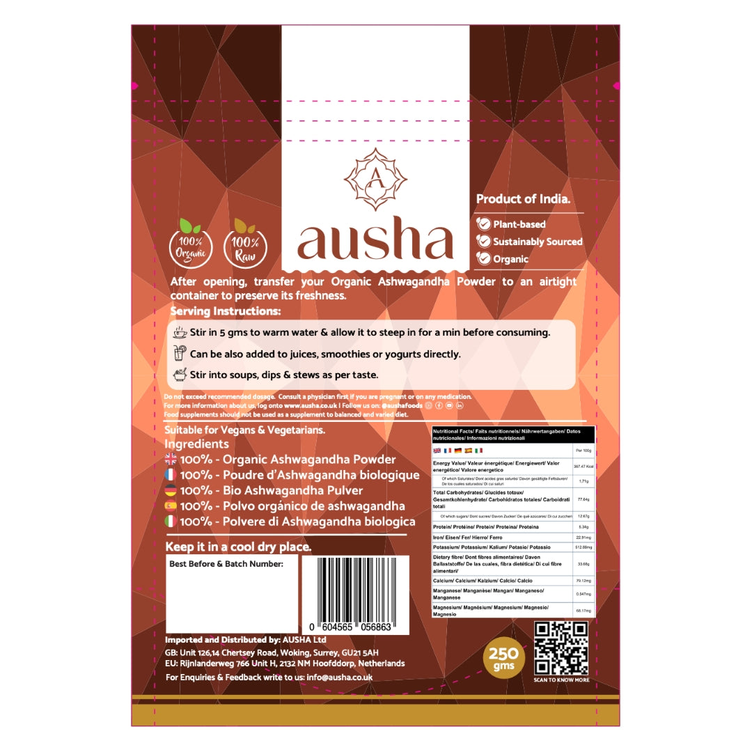 Organic Ashwagandha Powder