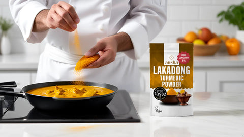 Lakadong Turmeric Powder - High Curcumin 8% to 10%