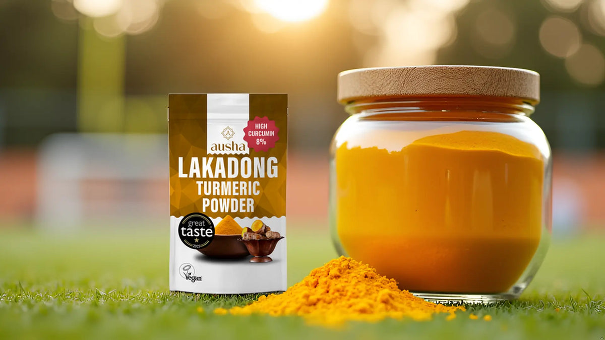 Lakadong Turmeric Powder 8% Curcumin Great Taste 2025 | Ausha