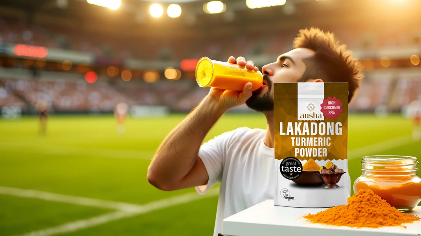 Lakadong Turmeric Powder - High Curcumin 8% - 1* GREAT TASTE AWARD 2025