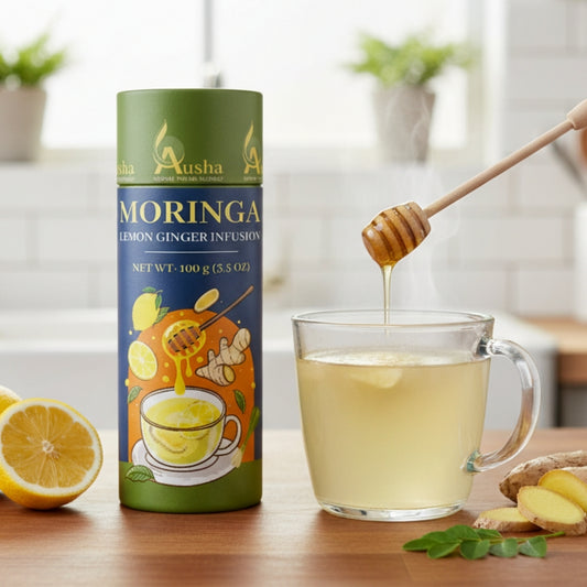 Moringa Lemon Ginger Tea