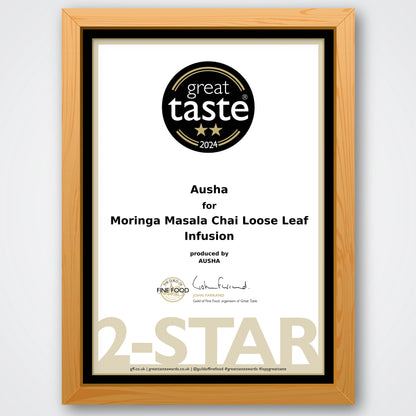 Moringa Masala Chai Tea 100g - 2** GREAT TASTE AWARD