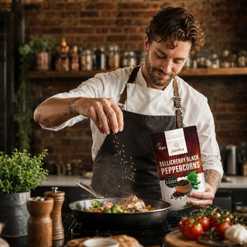 Tellicherry Black Peppercorns Whole