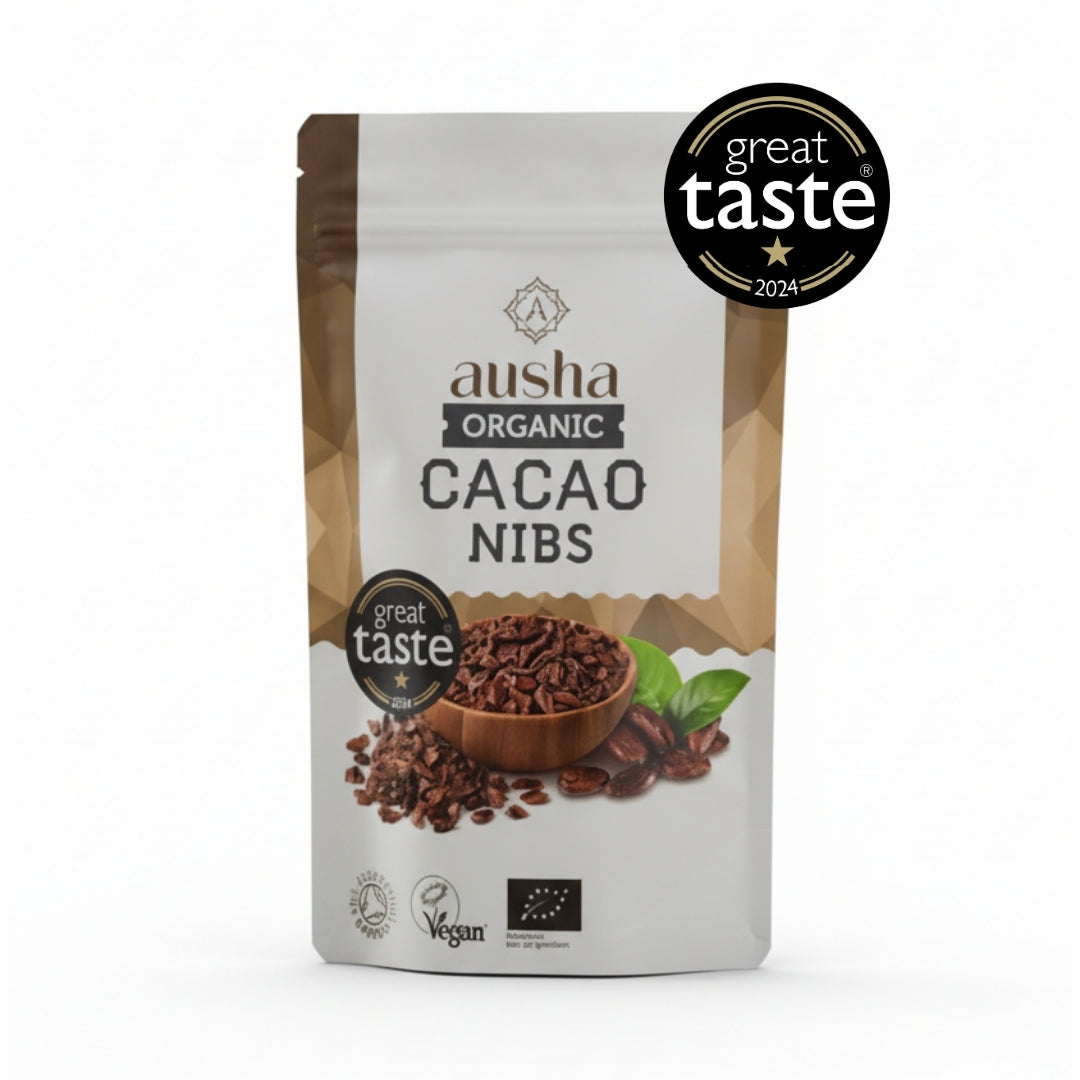 Organic Cacao Nibs 200g - 1* GREAT TASTE AWARD 2024