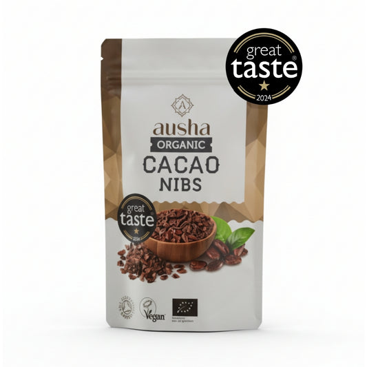 Organic Cacao Nibs 200g - 1* GREAT TASTE AWARD 2024