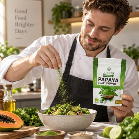 Organic Papaya Leaf Powder 100G