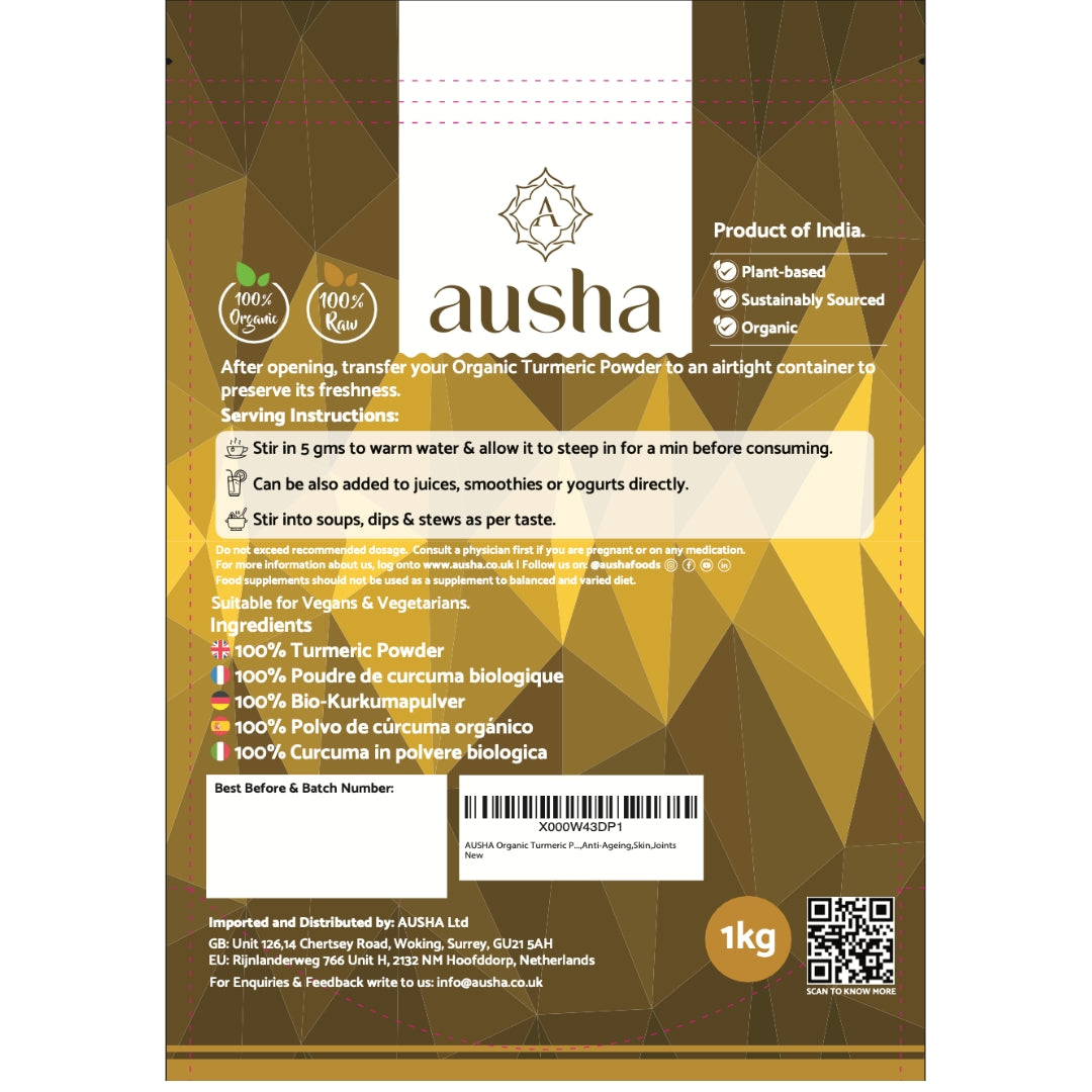 Organic Turmeric Powder - 1* GREAT TASTE AWARD