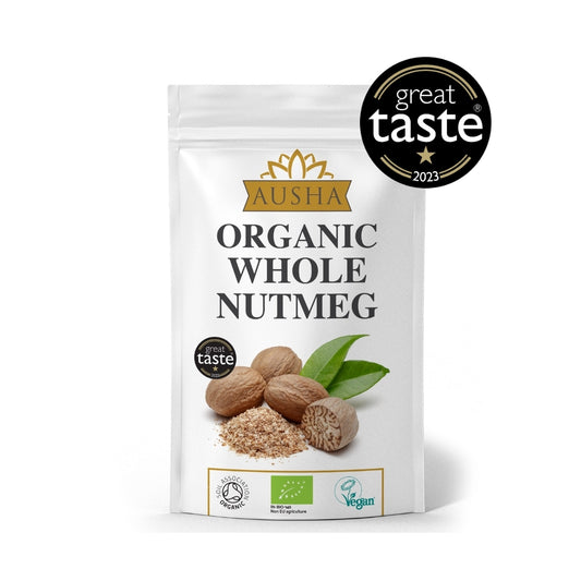 Organic Whole Nutmeg - 1* GREAT TASTE AWARD
