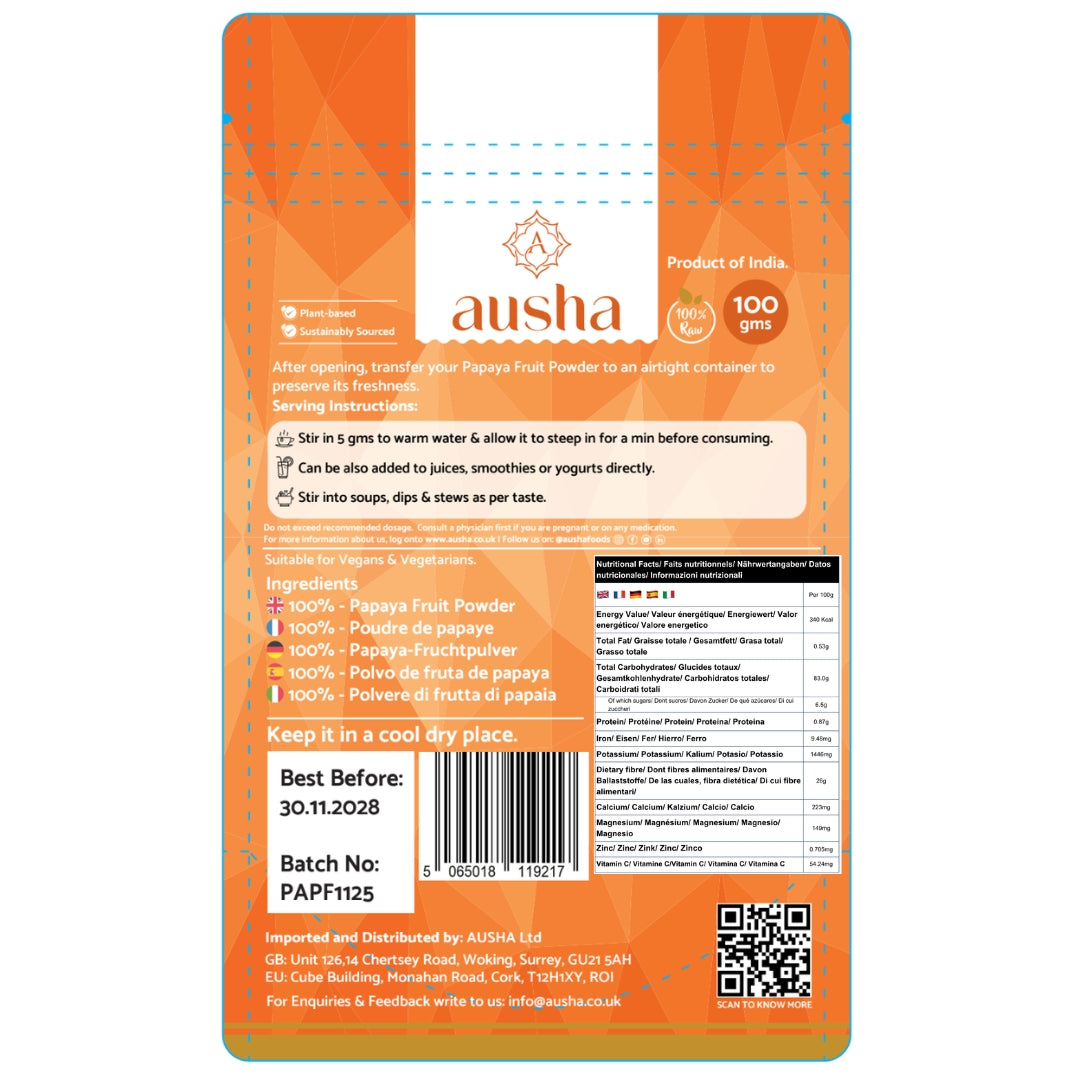 Papaya Fruit Powder 100g