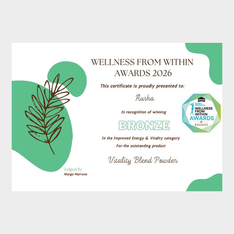 Vitality Blend Powder 200g - Wellness from Within Award 2026