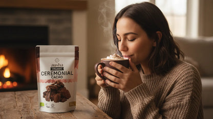 Organic Ceremonial Grade Raw Cacao Paste 200g - Criollo Cacao Variety from Peru