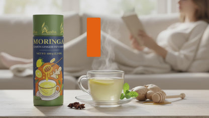 Moringa Lemon Ginger Tea