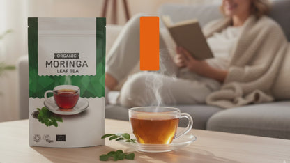 Organic Moringa Leaf Tea 100g