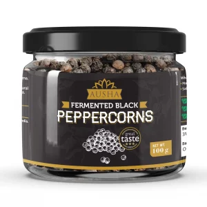 black peppercorns