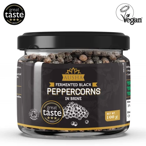 black peppercorns whole