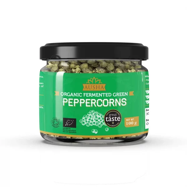 green peppercorns