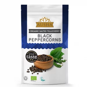 black peppercorns